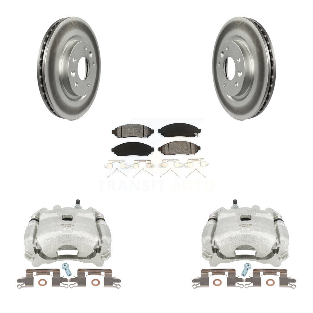 Transit Auto KCG-100537S Disc Brake Kit for 2015 Nissan LEAF - Front product image