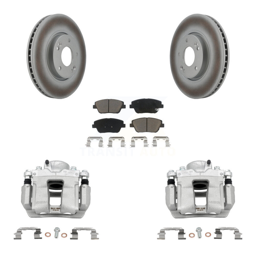 Transit Auto KCG-100538C Disc Brake Kit for 2011-2016 Kia Optima, Hyundai Sonata - Front product image