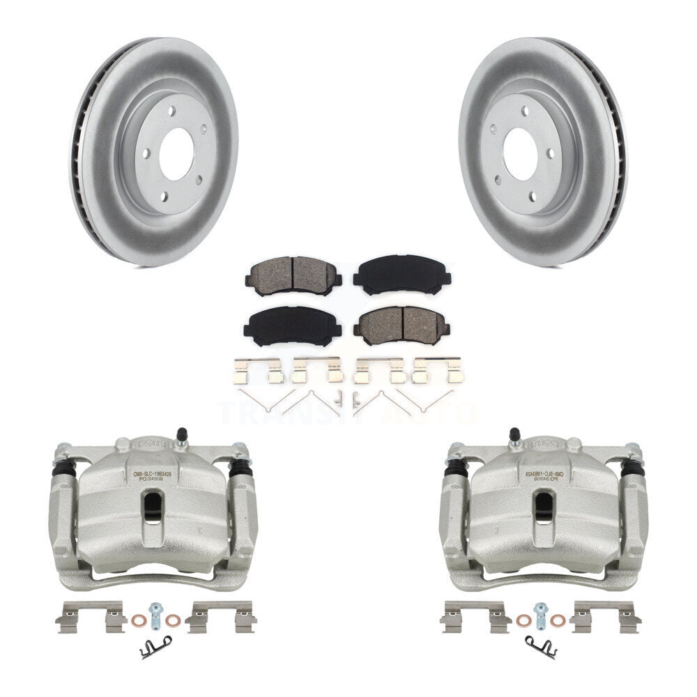 Transit Auto KCG-100538S Disc Brake Kit for 2008-2015 Nissan Rogue Select, Nissan Rogue - Front product image