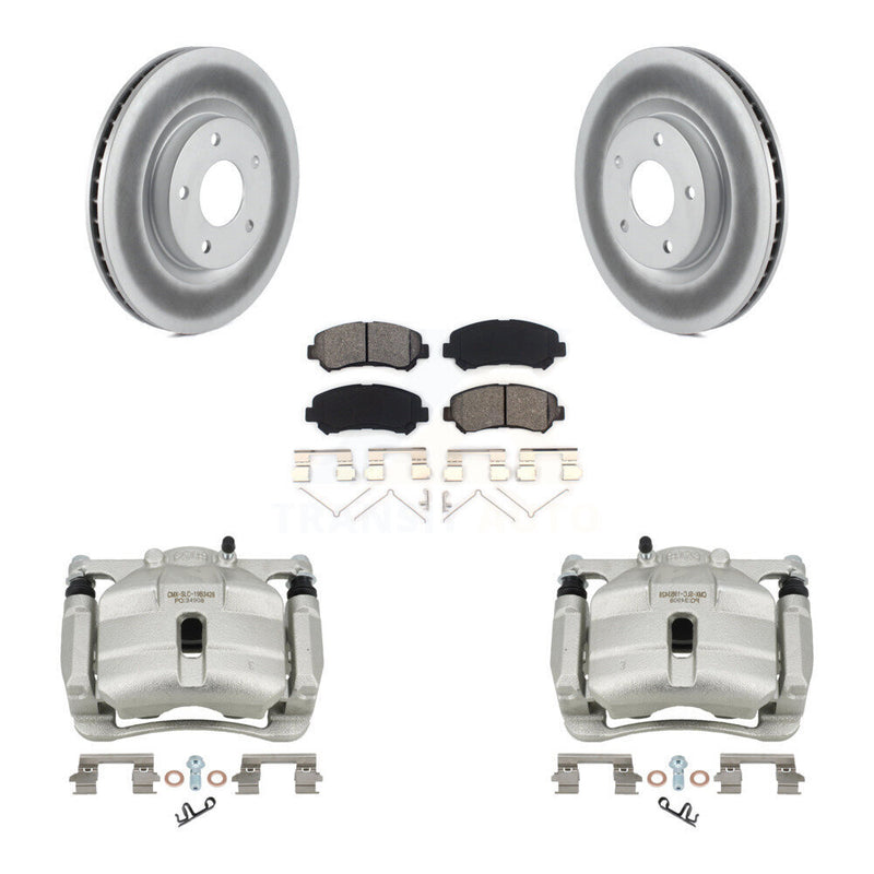 Transit Auto KCG-100538S Disc Brake Kit for 2008-2015 Nissan Rogue Select, Nissan Rogue - Front product image
