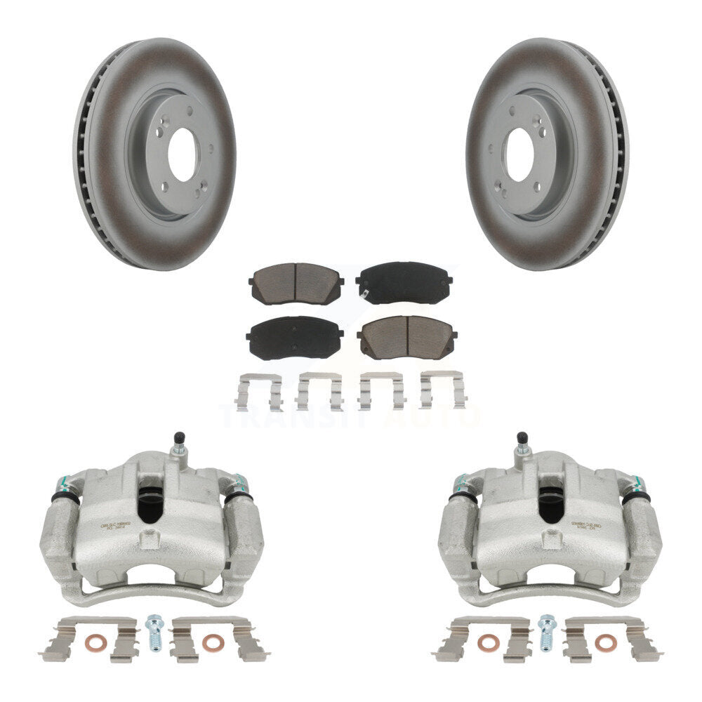 Transit Auto KCG-100539C Disc Brake Kit for 2010-2016 Kia Sportage, Hyundai Tucson - Front product image
