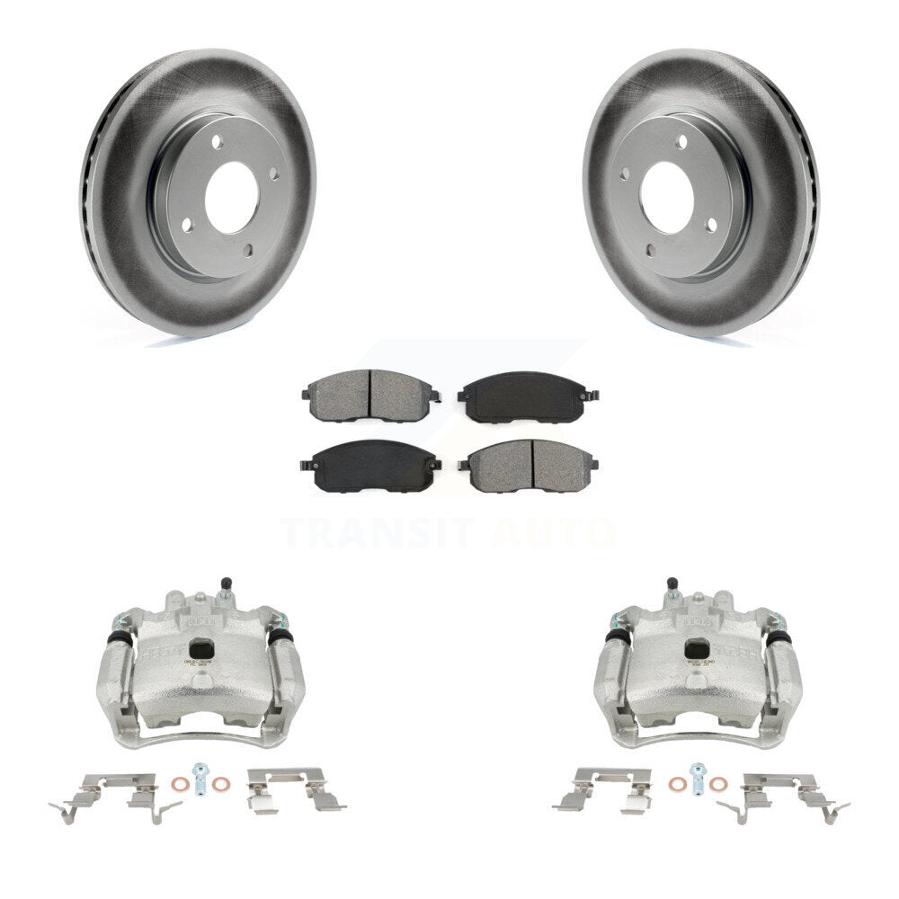 Transit Auto KCG-100539S Disc Brake Kit for 2007-2012 Nissan Sentra - Front product image
