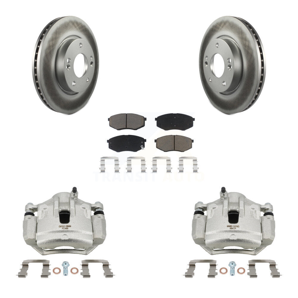 Transit Auto KCG-100540C Disc Brake Kit for 2010-2012 Kia Sportage, Hyundai Tucson - Front product image