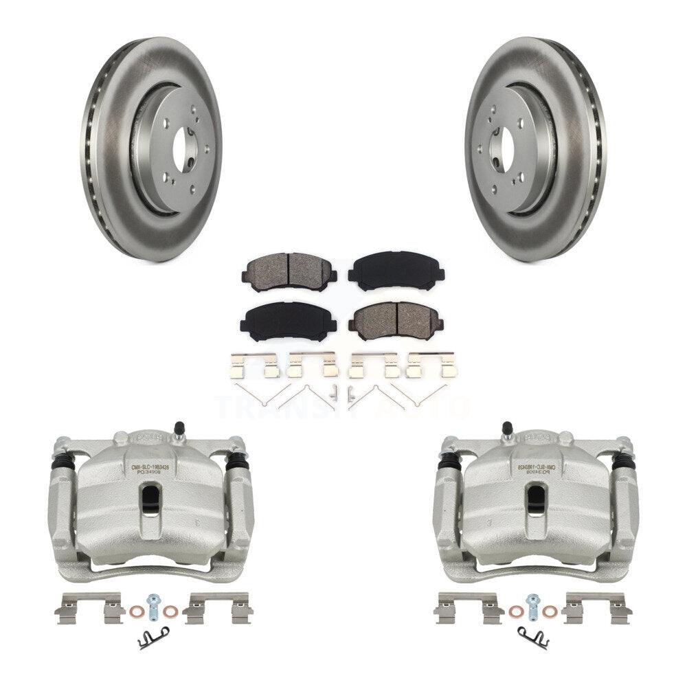 Transit Auto KCG-100540S Disc Brake Kit for 2010-2013 Suzuki Kizashi - Front product image