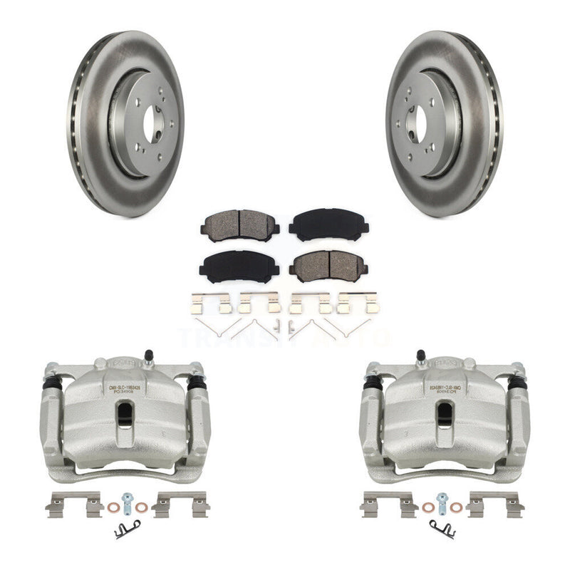 Transit Auto KCG-100540S Disc Brake Kit for 2010-2013 Suzuki Kizashi - Front product image