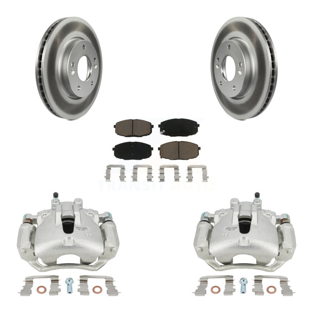 Transit Auto KCG-100541C Disc Brake Kit for 2010-2013 Kia Forte5, Kia Forte, Kia Forte Koup - Front product image