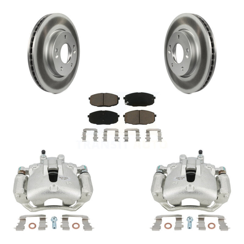 Transit Auto KCG-100541C Disc Brake Kit for 2010-2013 Kia Forte5, Kia Forte, Kia Forte Koup - Front product image