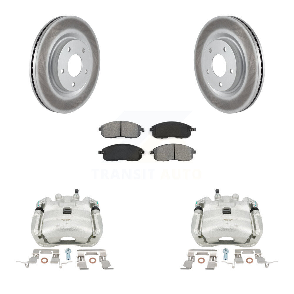 Transit Auto KCG-100541S Disc Brake Kit for 2011-2019 Nissan Juke, Nissan Sentra - Front product image
