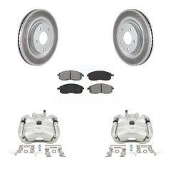 Transit Auto KCG-100541S Disc Brake Kit for 2011-2019 Nissan Juke, Nissan Sentra - Front product image