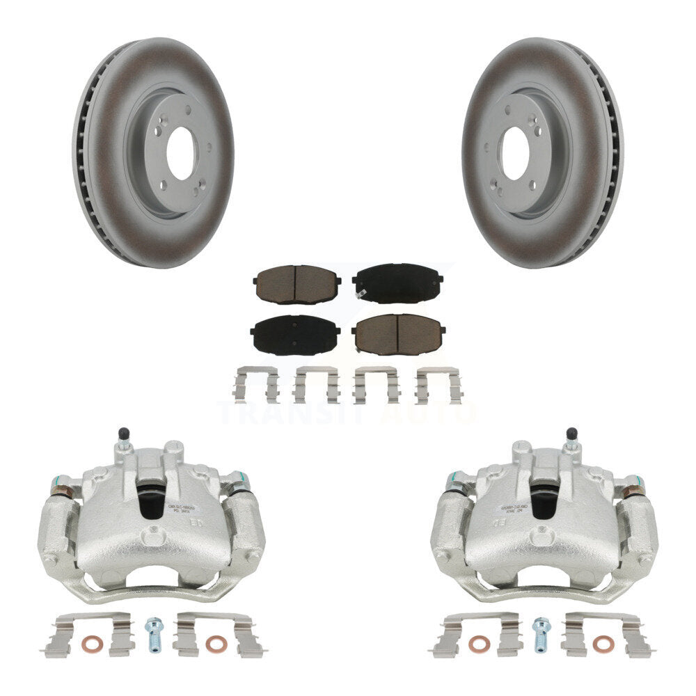 Transit Auto KCG-100542C Disc Brake Kit for 2012-2013 Kia Forte5 - Front product image