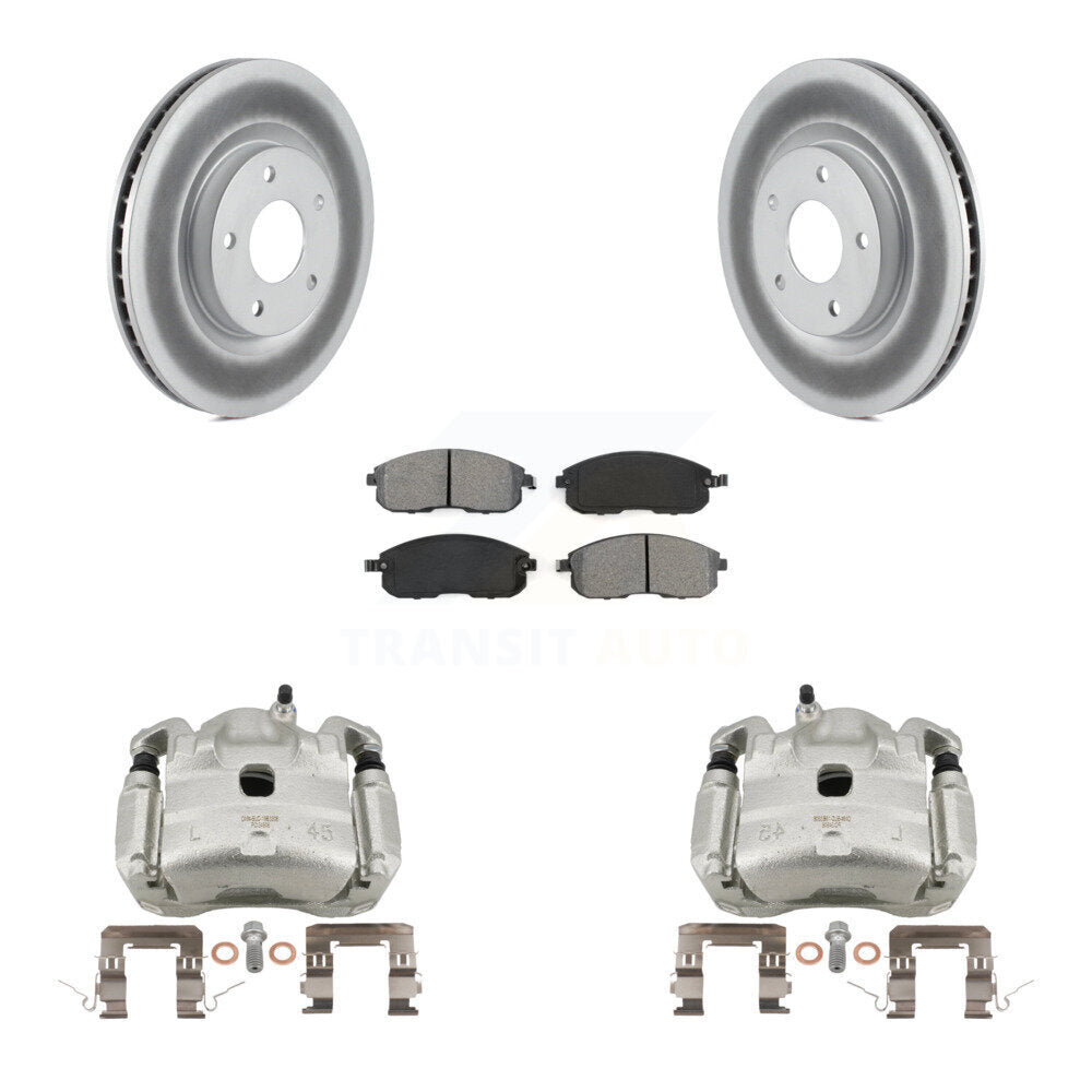 Transit Auto KCG-100542S Disc Brake Kit for 2007-2010 Nissan Sentra - Front product image