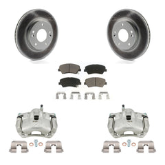 Transit Auto KCG-100543C Disc Brake Kit for 2013-2016 Hyundai Elantra GT, Kia Forte, Kia Forte5 & more - Front product image