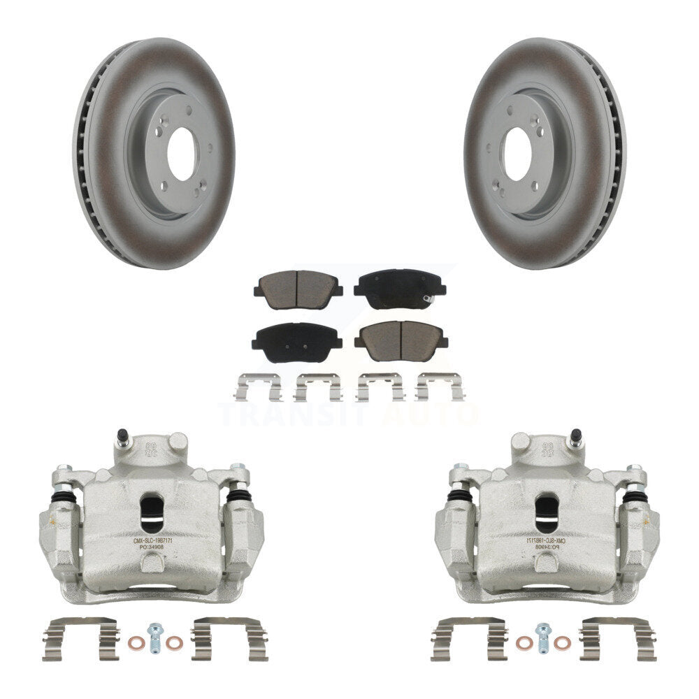 Transit Auto KCG-100545C Disc Brake Kit for 2014 Hyundai Sonata - Front product image