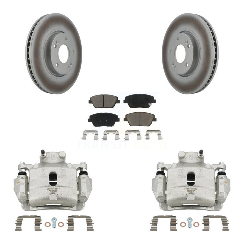 Transit Auto KCG-100545C Disc Brake Kit for 2014 Hyundai Sonata - Front product image