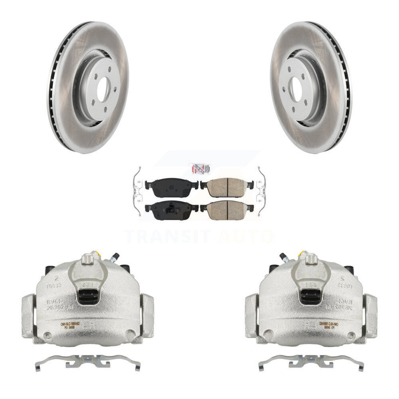 Transit Auto KCG-100545N Disc Brake Kit for 2017-2019 Lincoln MKC - Front product image