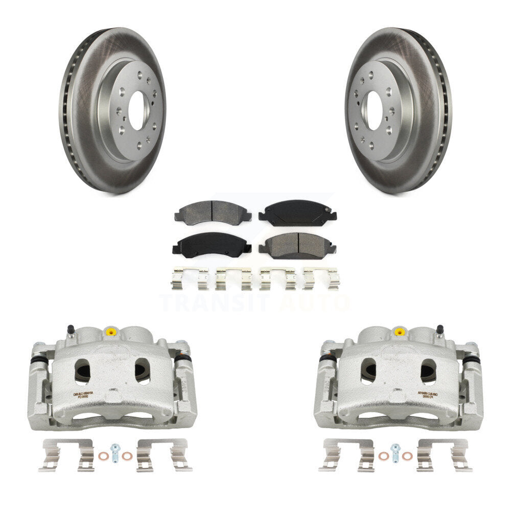 Transit Auto KCG-100545S Disc Brake Kit for 2008-2020 Chevrolet Suburban, Cadillac Escalade, Cadillac Escalade ESV & more - Front product image