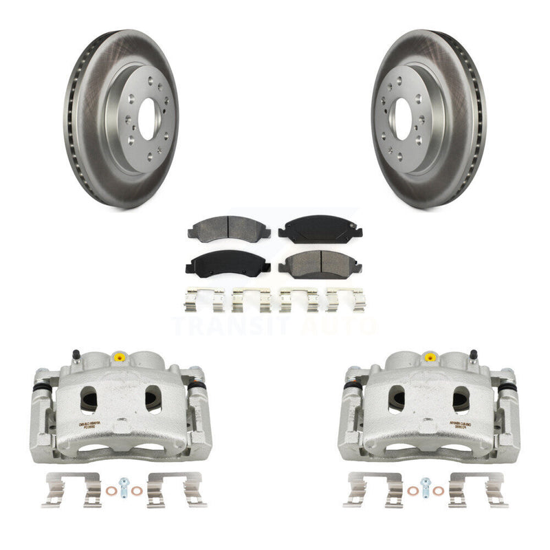 Transit Auto KCG-100545S Disc Brake Kit for 2008-2020 Chevrolet Suburban, Cadillac Escalade, Cadillac Escalade ESV & more - Front product image