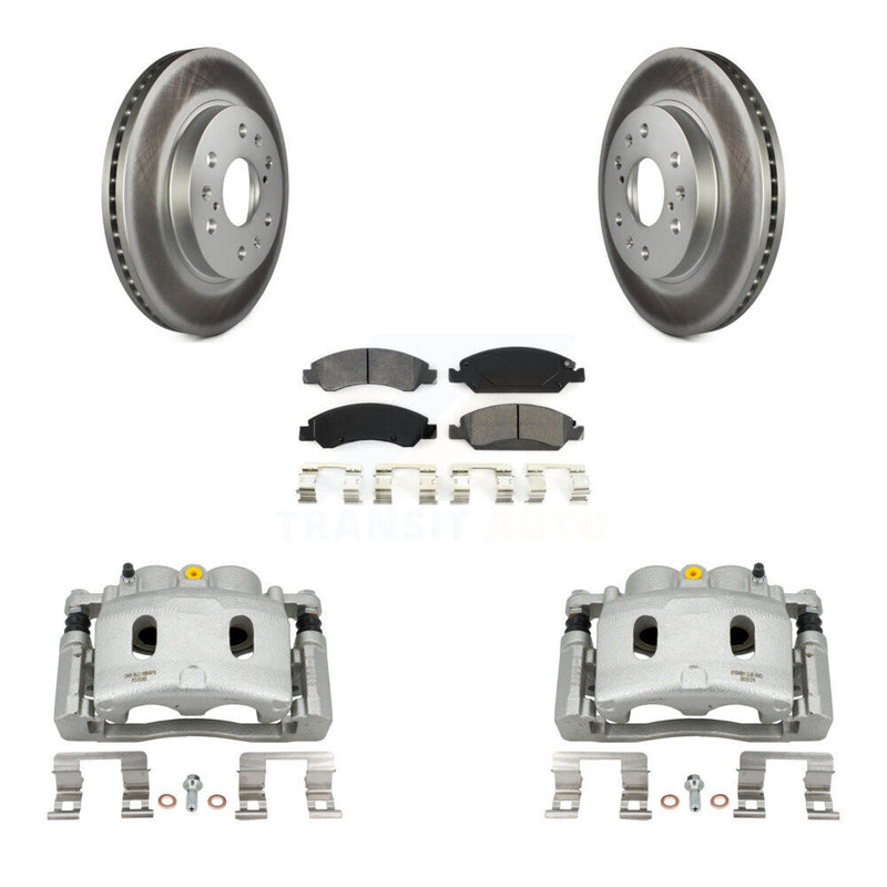 Transit Auto KCG-100546S Disc Brake Kit for 2005-2008 Cadillac Escalade, Cadillac Escalade ESV, Cadillac Escalade EXT & more - Front product image