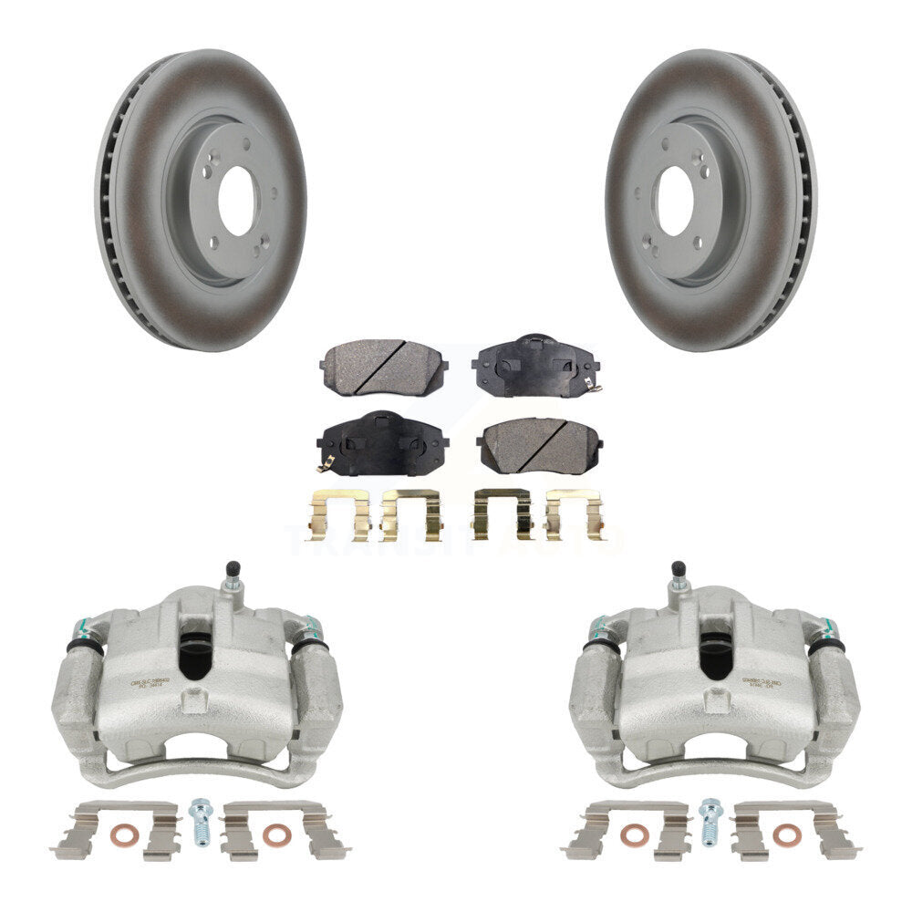 Transit Auto KCG-100546T Disc Brake Kit for 2010-2016 Kia Sportage, Hyundai Tucson - Front product image