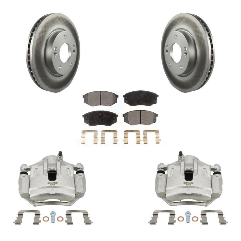 Transit Auto KCG-100547T Disc Brake Kit for 2010-2012 Kia Sportage, Hyundai Tucson - Front product image