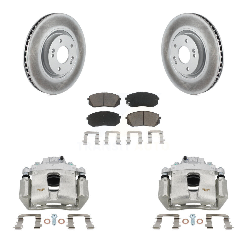 Transit Auto KCG-100548C Disc Brake Kit for 2015 Hyundai Sonata - Front product image