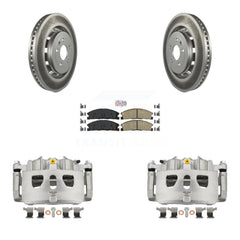 Transit Auto KCG-100548N Disc Brake Kit for 2013-2019 Ford Taurus, Ford Explorer, Ford Special Service Police Sedan & more - Front product image