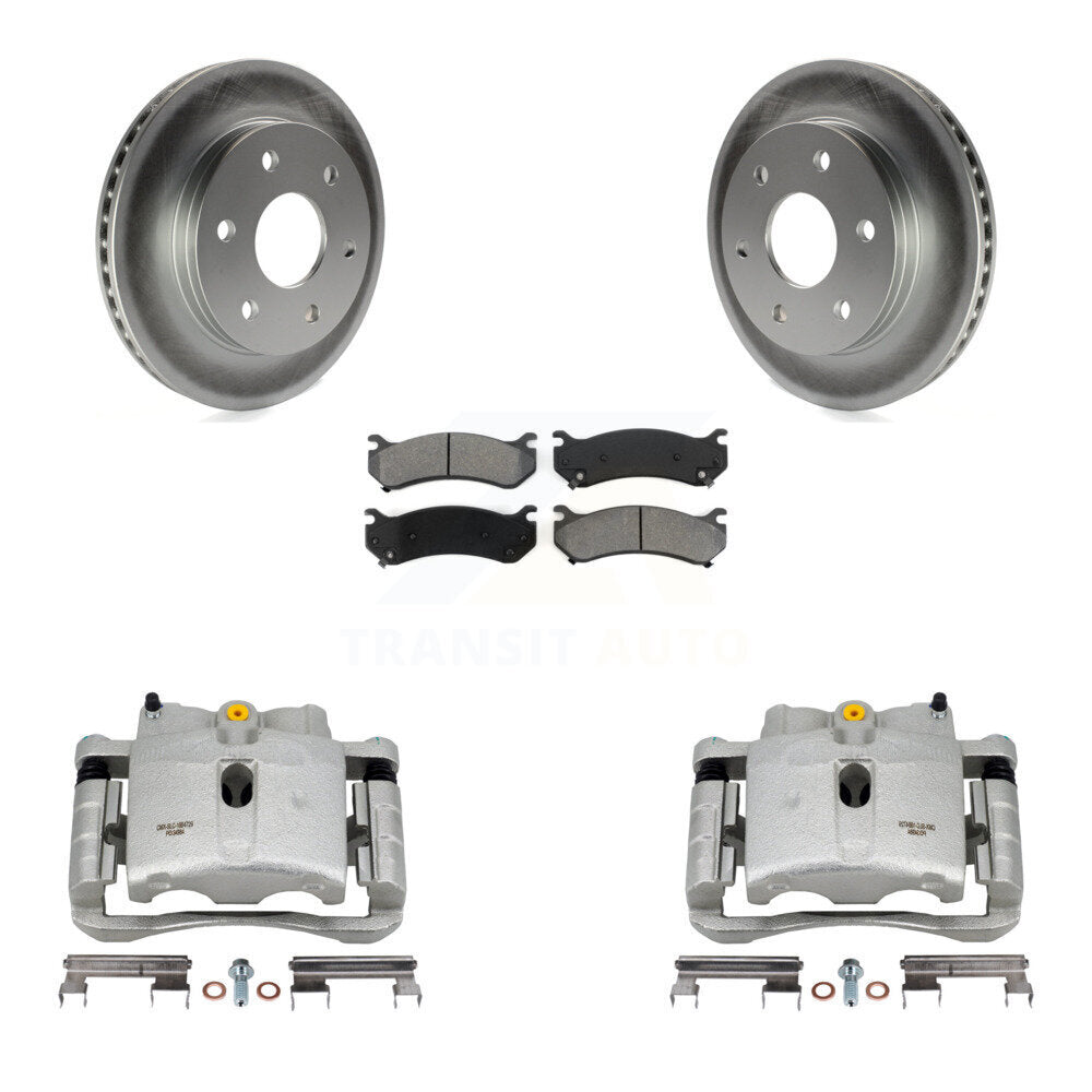 Transit Auto KCG-100548S Disc Brake Kit for 1999-2008 Chevrolet Silverado 1500 Classic, GMC Sierra 1500 Classic, Chevrolet Silverado 1500 & more - Front product image