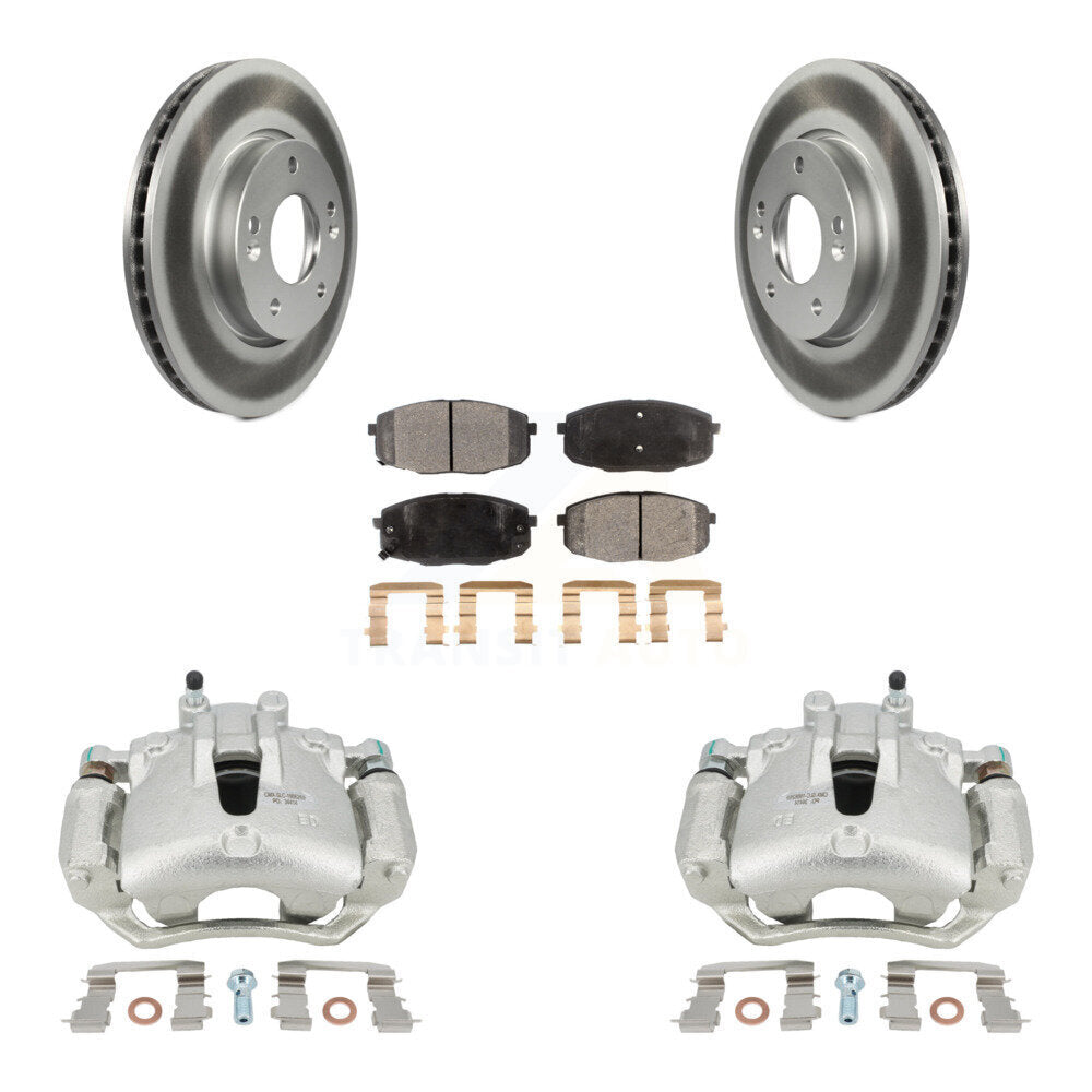 Transit Auto KCG-100548T Disc Brake Kit for 2010-2013 Kia Forte5, Kia Forte, Kia Forte Koup - Front product image