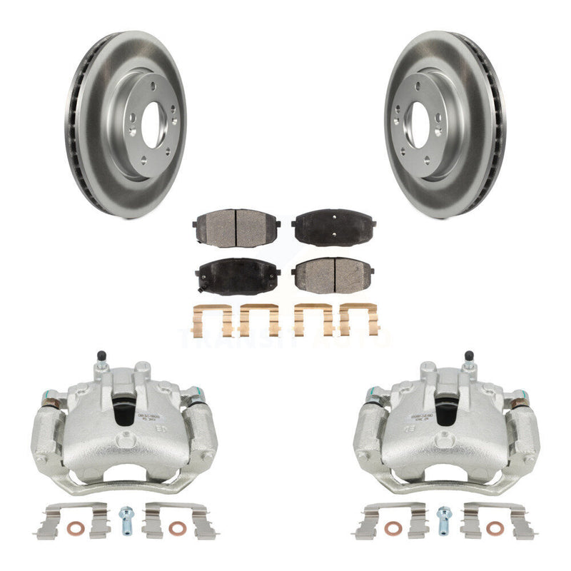 Transit Auto KCG-100548T Disc Brake Kit for 2010-2013 Kia Forte5, Kia Forte, Kia Forte Koup - Front product image