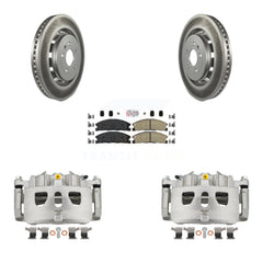 Transit Auto KCG-100549N Disc Brake Kit for 2013-2019 Ford Taurus, Ford Explorer, Ford Special Service Police Sedan & more - Front product image