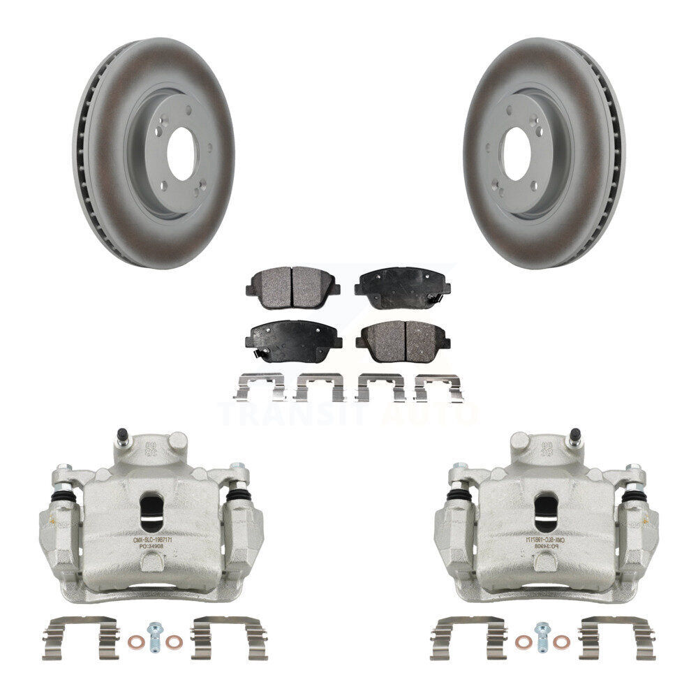 Transit Auto KCG-100552T Disc Brake Kit for 2014 Hyundai Sonata - Front product image