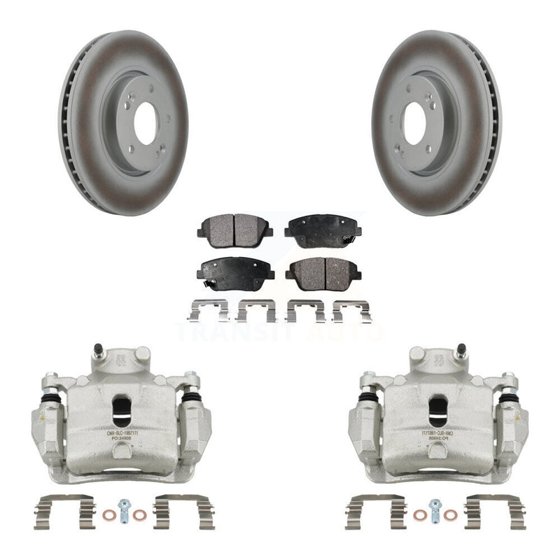 Transit Auto KCG-100552T Disc Brake Kit for 2014 Hyundai Sonata - Front product image