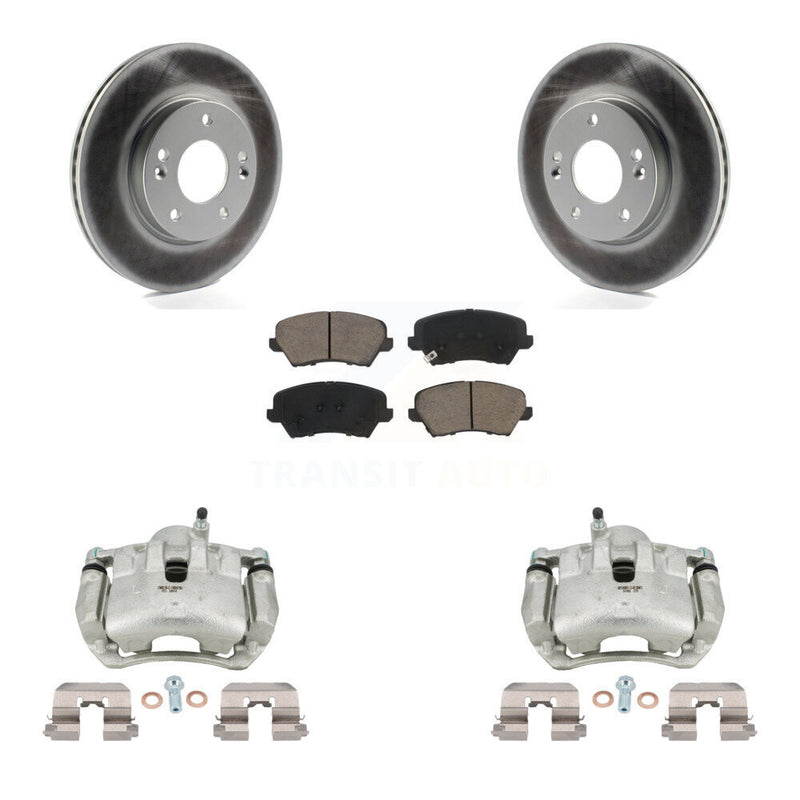 Transit Auto KCG-100553C Disc Brake Kit for 2016-2018 Hyundai Elantra GT, Kia Forte, Kia Forte Koup & more - Front product image