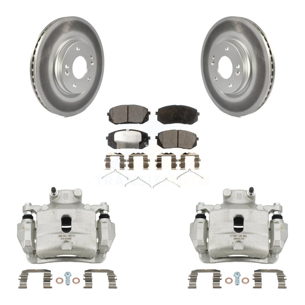 Transit Auto KCG-100553T Disc Brake Kit for 2015 Hyundai Sonata - Front product image