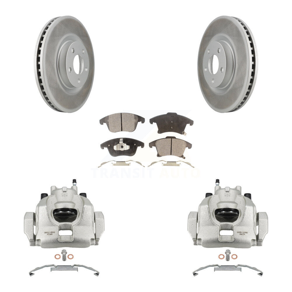 Transit Auto KCG-100554P Disc Brake Kit for 2019-2020 Ford Police Responder Hybrid - Front product image