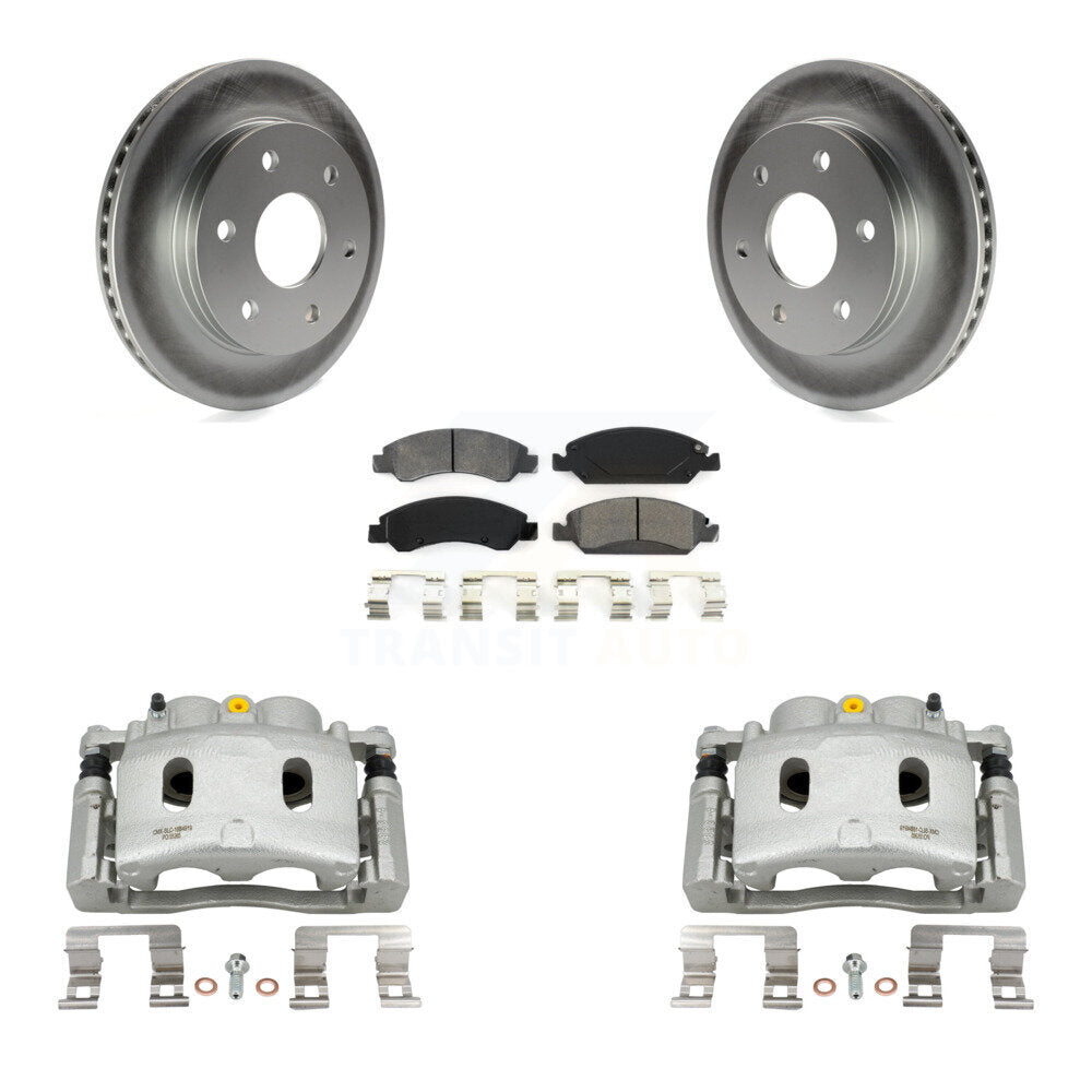 Transit Auto KCG-100554S Disc Brake Kit for 2007 GMC Sierra 1500 - Front product image