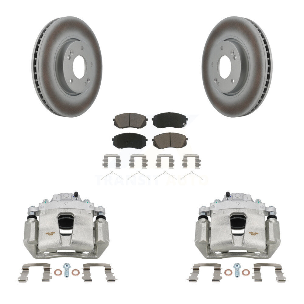 Transit Auto KCG-100557C Disc Brake Kit for 2016 Hyundai Sonata - Front product image