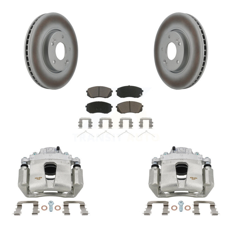 Transit Auto KCG-100557C Disc Brake Kit for 2016 Hyundai Sonata - Front product image