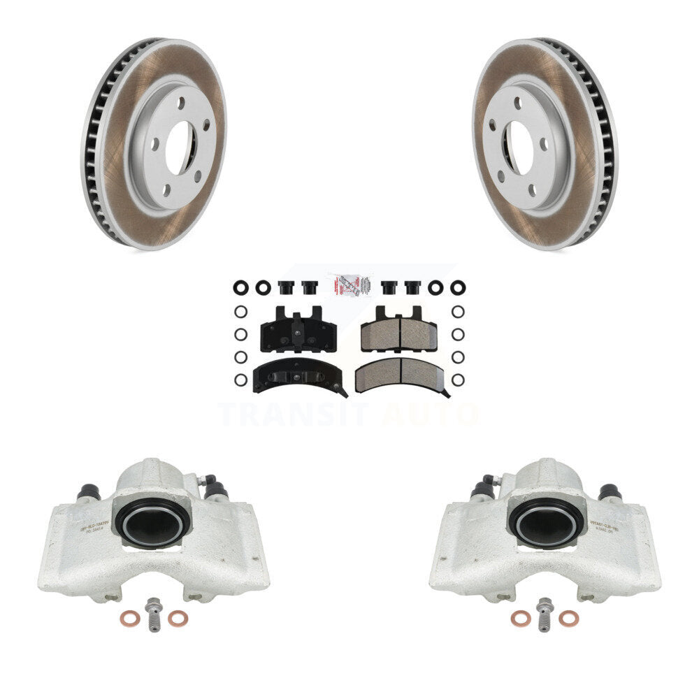 Transit Auto KCG-100557N Disc Brake Kit for 1990-1993 Cadillac 60 Special, Cadillac Commercial Chassis, Cadillac DeVille & more - Front product image