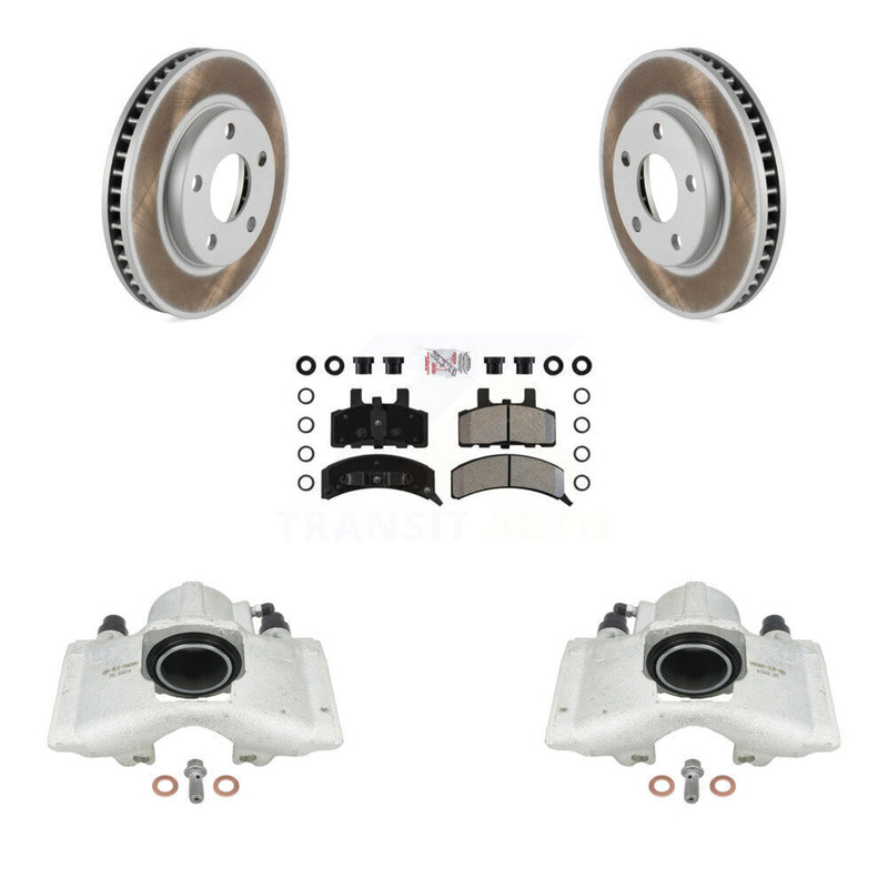 Transit Auto KCG-100557N Disc Brake Kit for 1990-1993 Cadillac 60 Special, Cadillac Commercial Chassis, Cadillac DeVille & more - Front product image