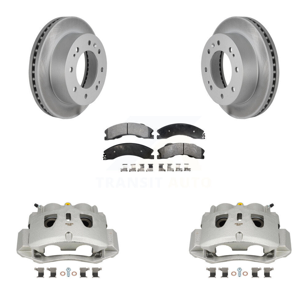 Transit Auto KCG-100557P Disc Brake Kit for 2011-2019 Chevrolet Suburban 3500 HD, Chevrolet Silverado 2500 HD, Chevrolet Silverado 3500 HD & more - Front product image