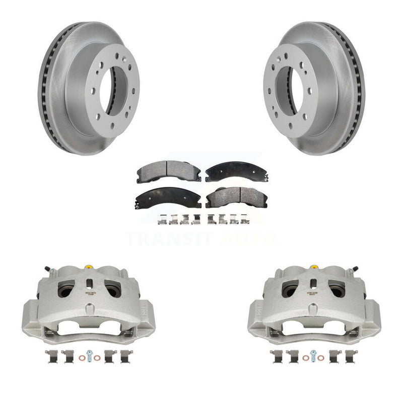 Transit Auto KCG-100557P Disc Brake Kit for 2011-2019 Chevrolet Suburban 3500 HD, Chevrolet Silverado 2500 HD, Chevrolet Silverado 3500 HD & more - Front product image