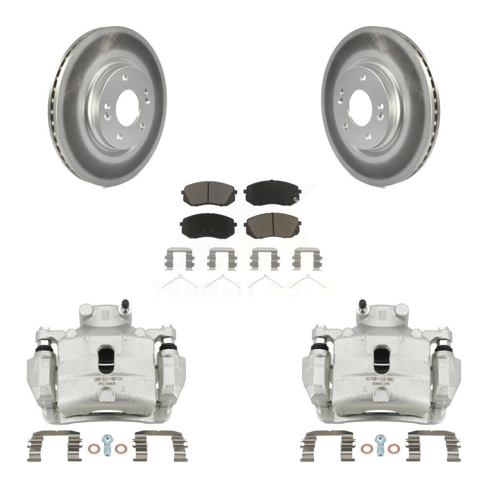 Transit Auto KCG-100558C Disc Brake Kit for 2016-2019 Hyundai Sonata, Kia Optima - Front product image