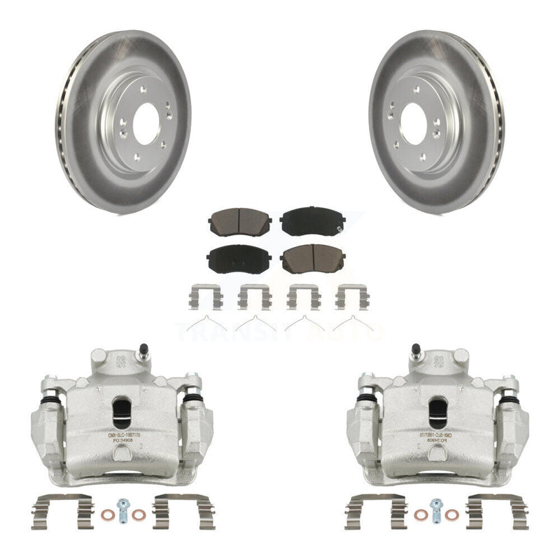 Transit Auto KCG-100558C Disc Brake Kit for 2016-2019 Hyundai Sonata, Kia Optima - Front product image
