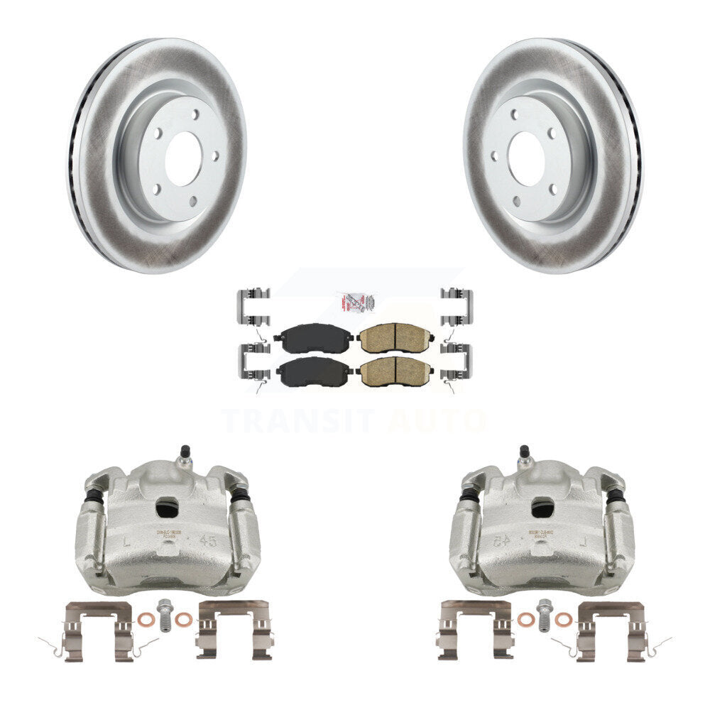 Transit Auto KCG-100558N Disc Brake Kit for 2007-2010 Nissan Altima - Front product image