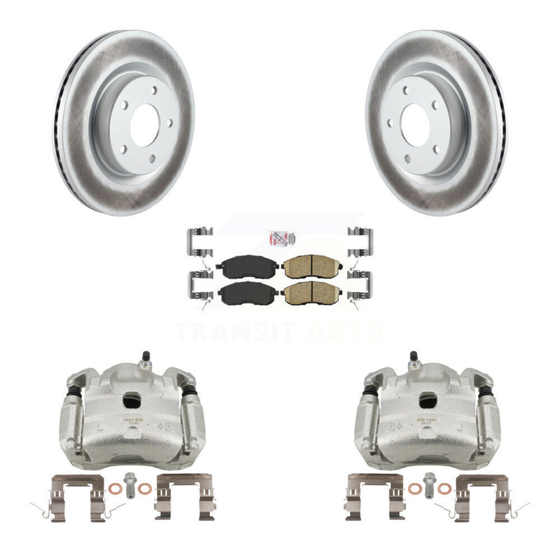 Transit Auto KCG-100558N Disc Brake Kit for 2007-2010 Nissan Altima - Front product image