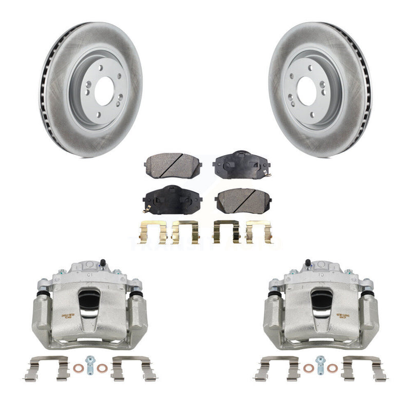 Transit Auto KCG-100558T Disc Brake Kit for 2015 Hyundai Sonata - Front product image