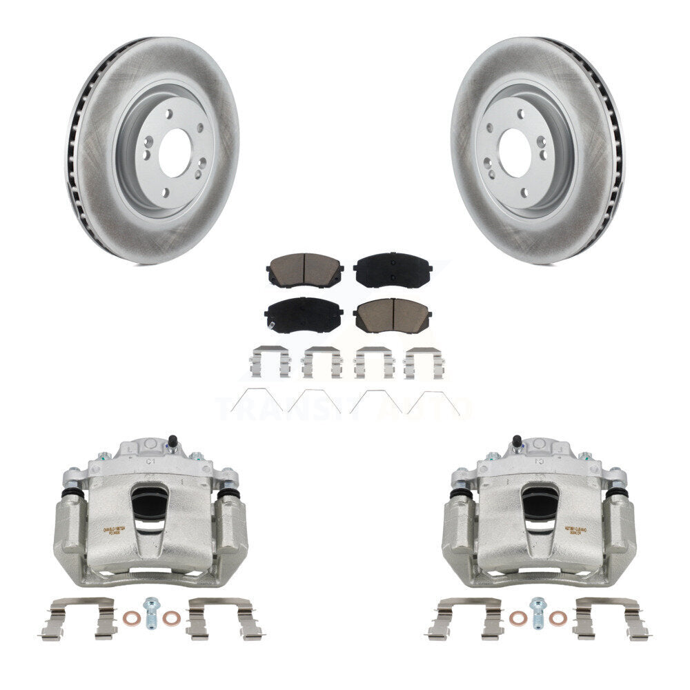 Transit Auto KCG-100559C Disc Brake Kit for 2016-2019 Kia Optima, Hyundai Sonata - Front product image