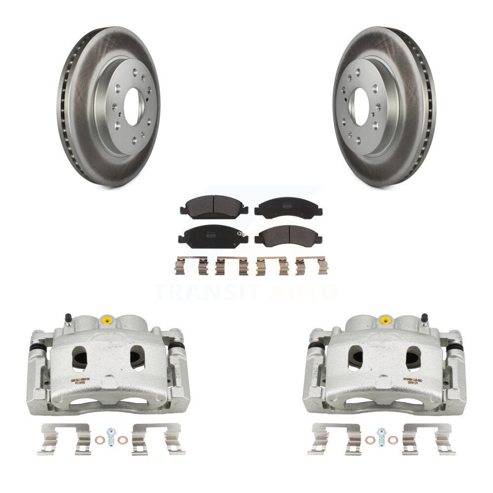 Transit Auto KCG-100559P Disc Brake Kit for 2008-2020 Chevrolet Suburban, Cadillac Escalade, Cadillac Escalade ESV & more - Front product image