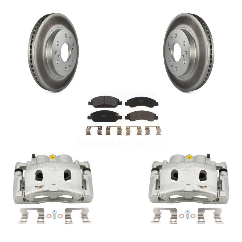 Transit Auto KCG-100559P Disc Brake Kit for 2008-2020 Chevrolet Suburban, Cadillac Escalade, Cadillac Escalade ESV & more - Front product image